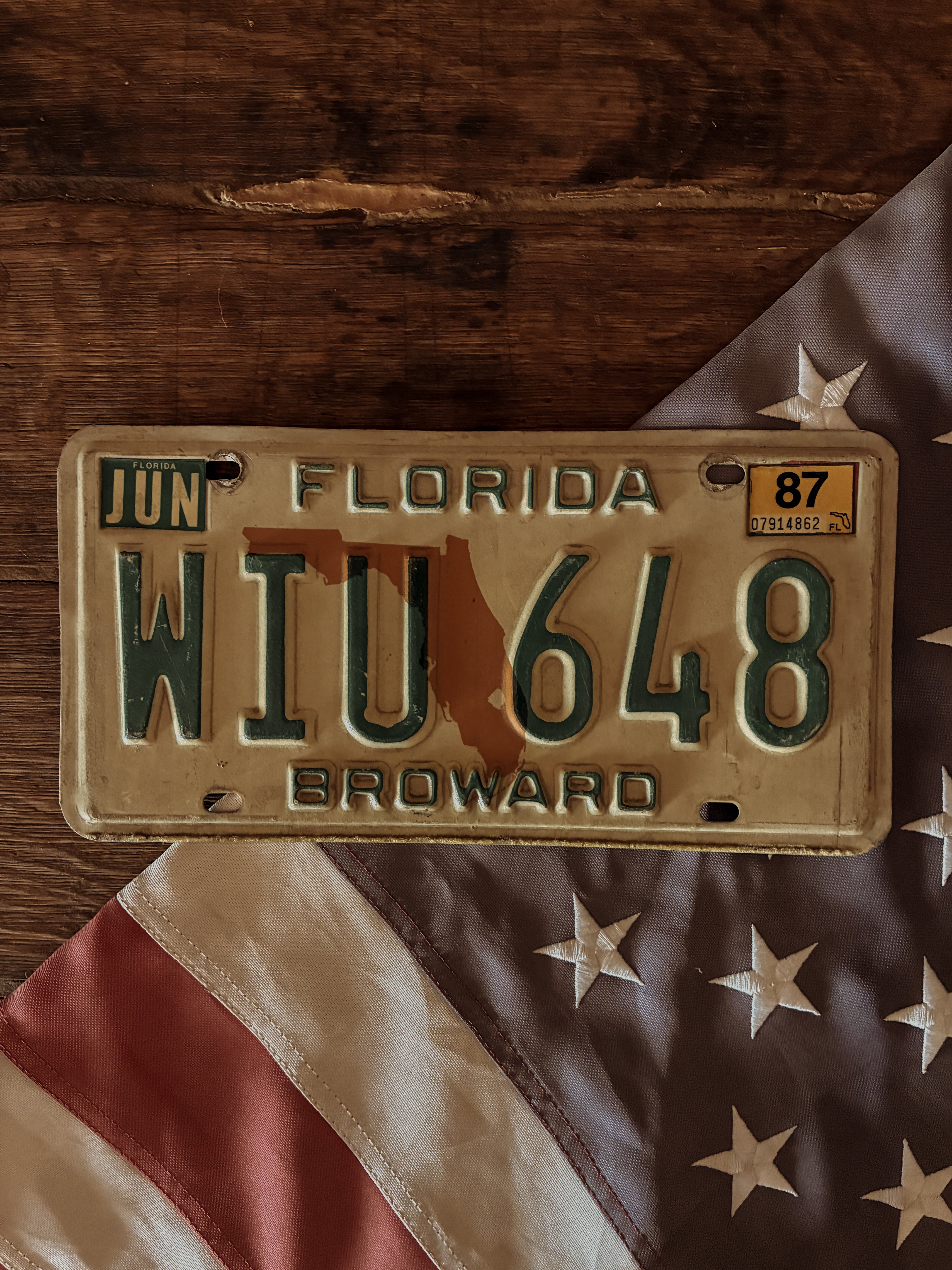 Plaque auto US Floride