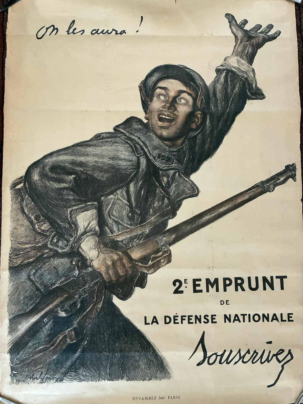 Affiche première guerre mondiale
