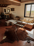 Tapis peau de vache