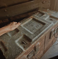 Caisse de munitions militaire